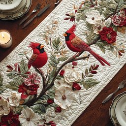 Cardinal Haven Table Runner - Made to Order TABLE928