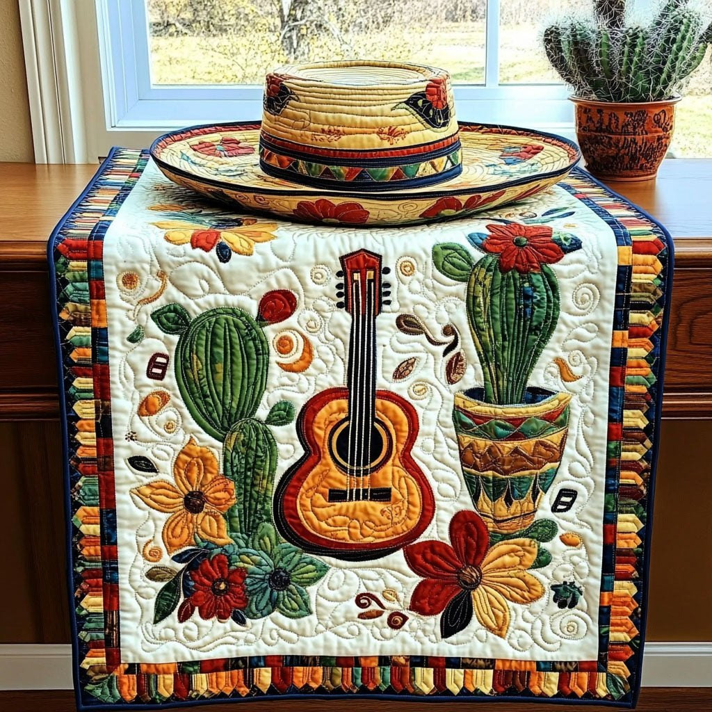 Cactus Serenata Table Runner - Made to Order TABLE928