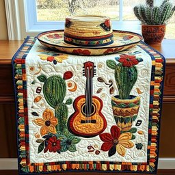 Cactus Serenata Table Runner - Made to Order TABLE928