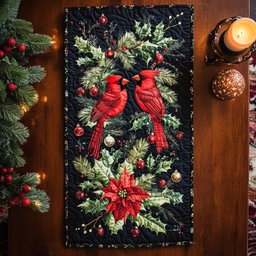Cardinal Charm Table Runner - Made to Order TABLE928