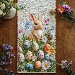Bunny Trails Table Runner - Made to Order TABLE928
