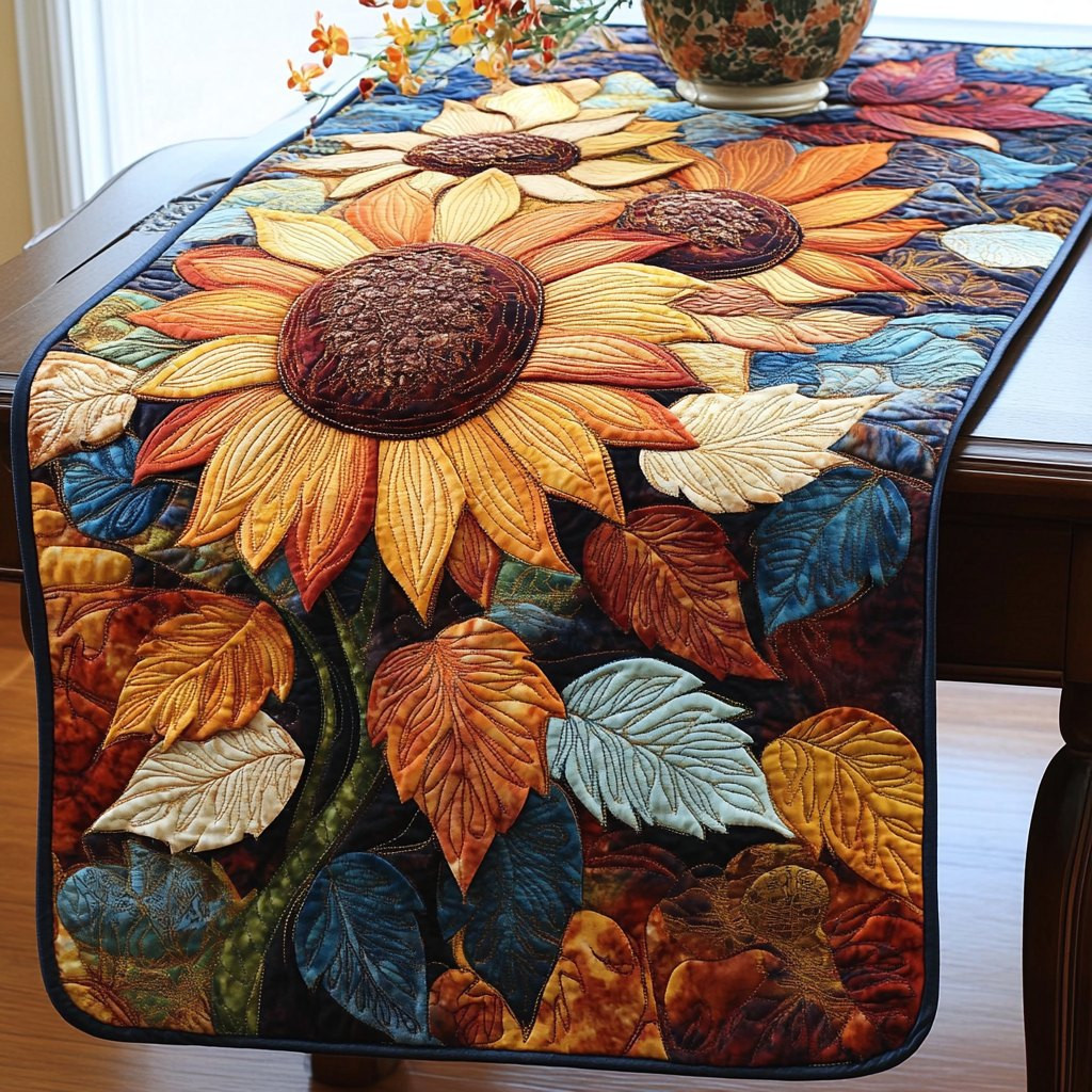 Bright Sunfields Table Runner - Made to Order TABLE928