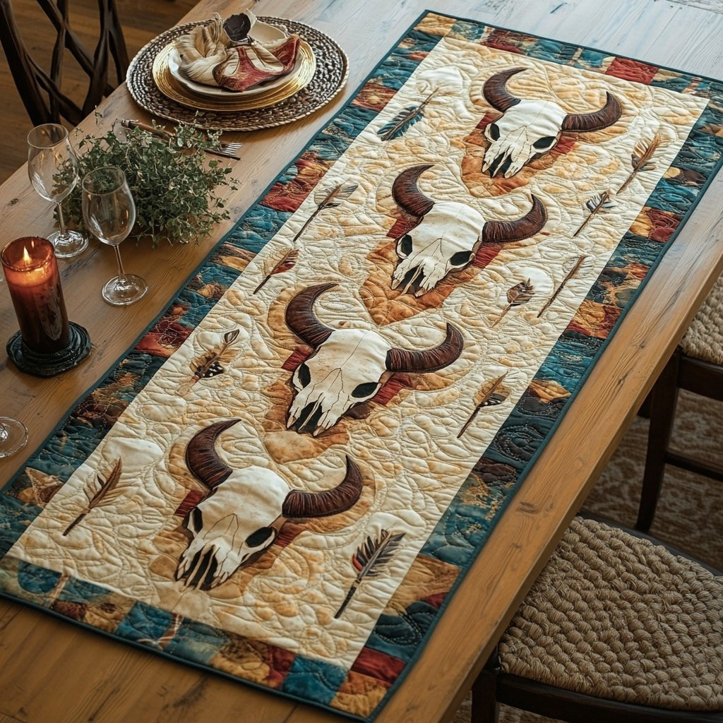 Buffalo Trails Table Runner - Made to Order TABLE928