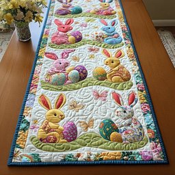 Bunny Field Vibe Table Runner - Made to Order TABLE928