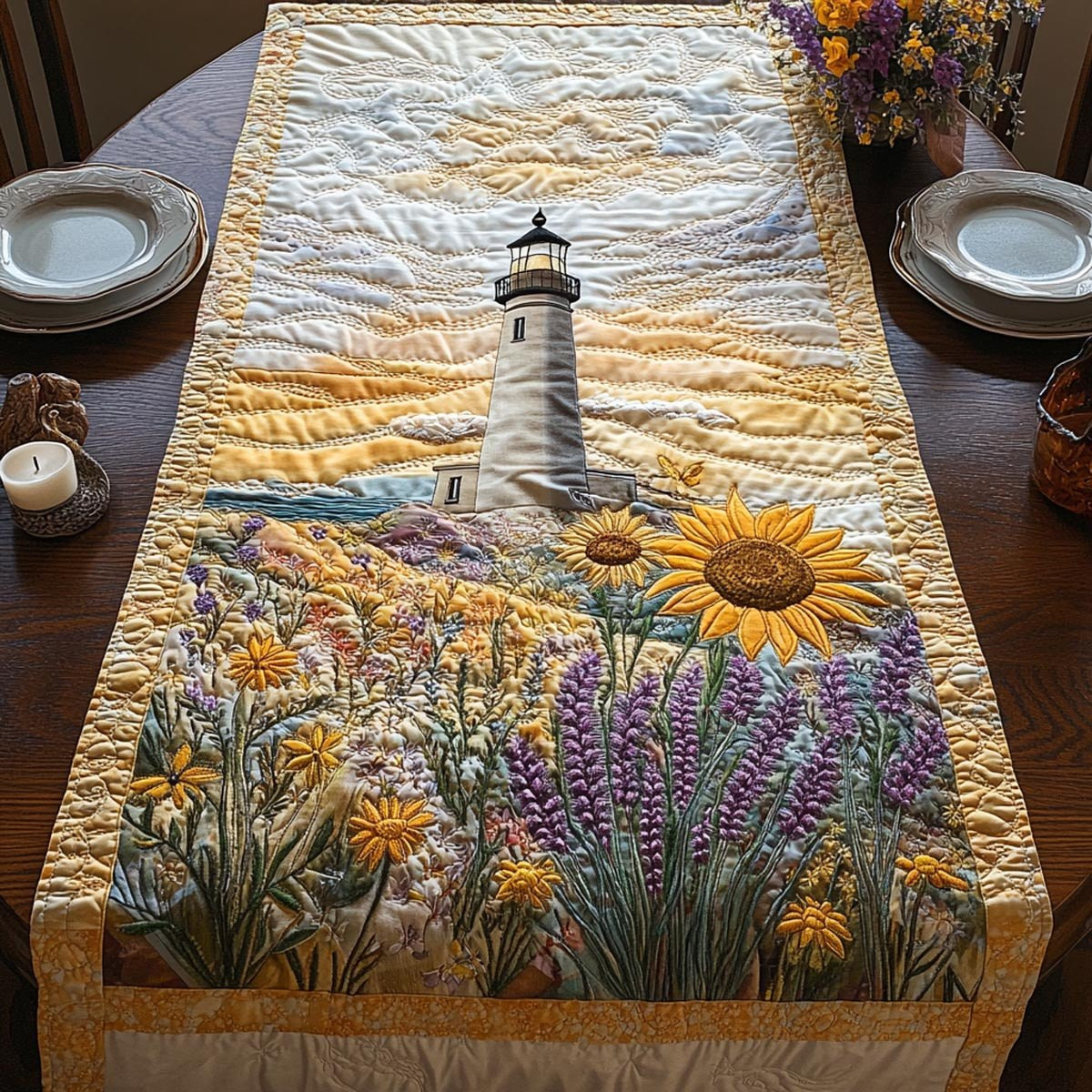Bright Beacon Table Runner - Made to Order TABLE928