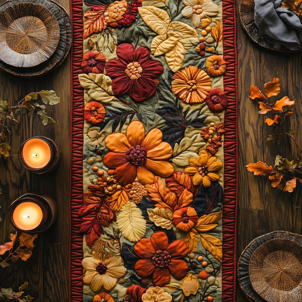 Botanic Bliss Table Runner - Made to Order TABLE928