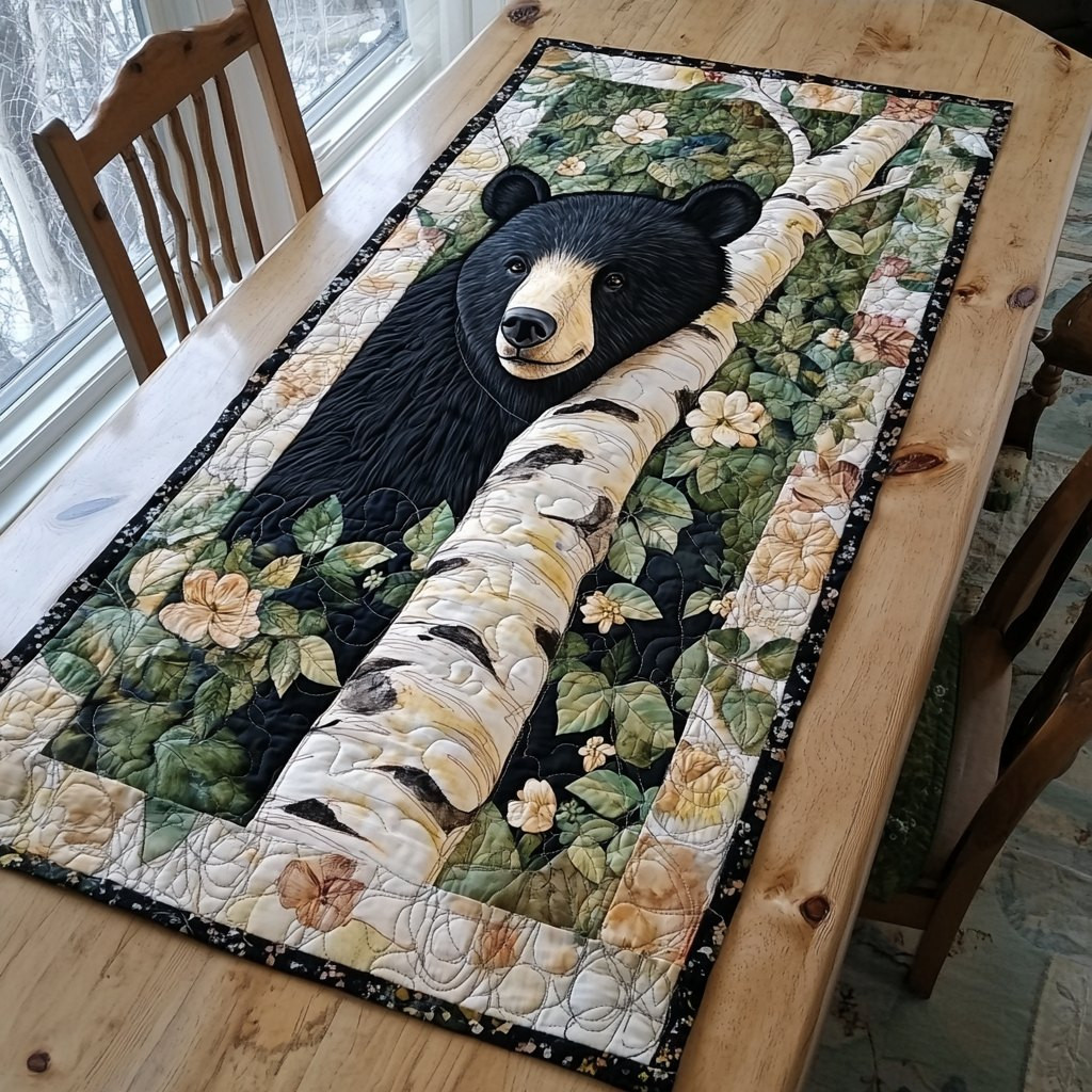 Brown Bear Table Runner - Made to Order TABLE928