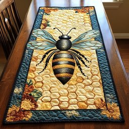 Brave Bee Table Runner - Made to Order TABLE928