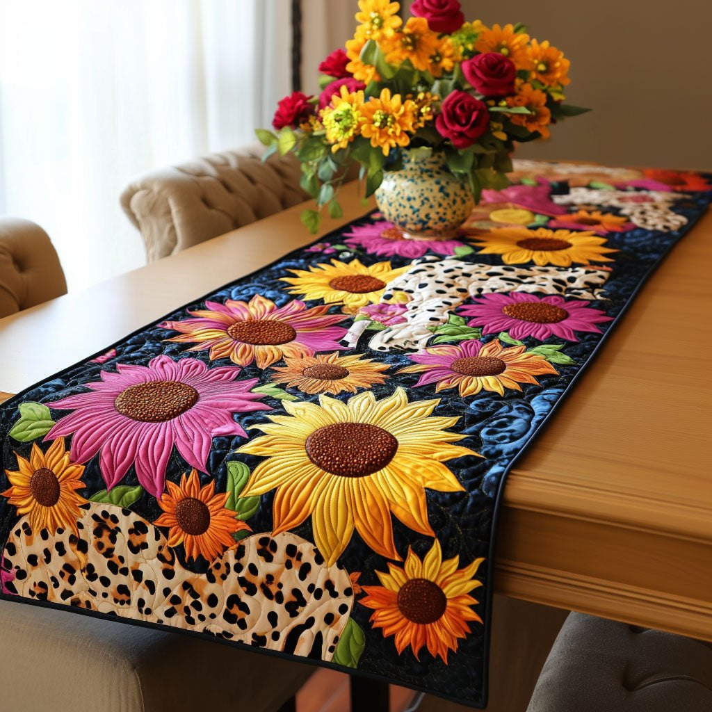 Bold Bloomscape Table Runner - Made to Order TABLE928