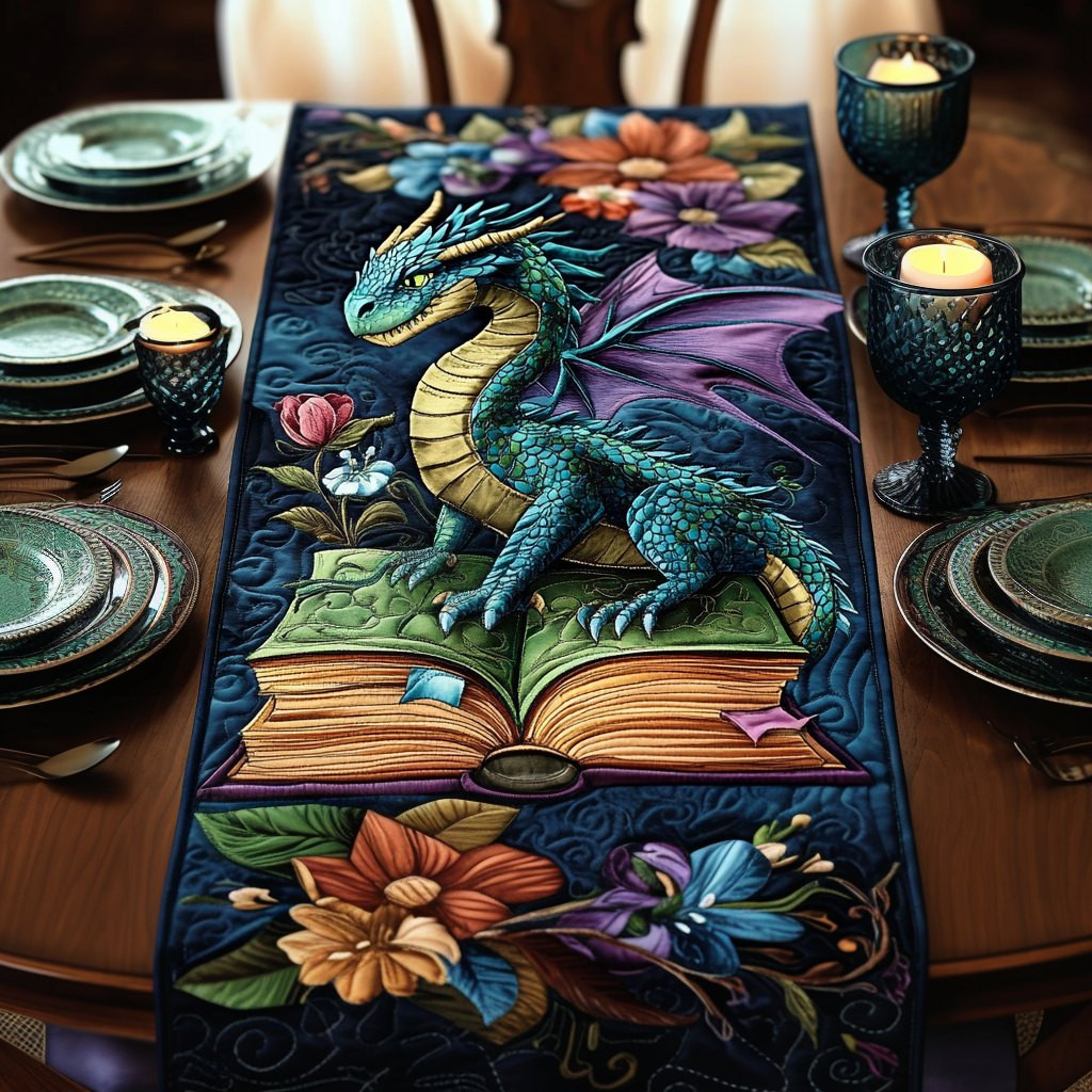 Book Guardian Table Runner - Made to Order TABLE928