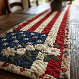 Bold Blossom Table Runner - Made to Order TABLE928