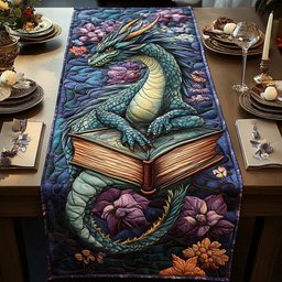 Book Serpent Table Runner - Made to Order TABLE928