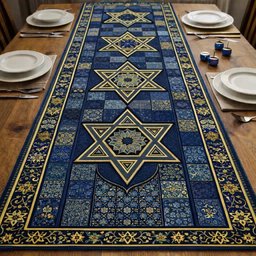 Blue Star Heritage Table Runner - Made to Order TABLE928