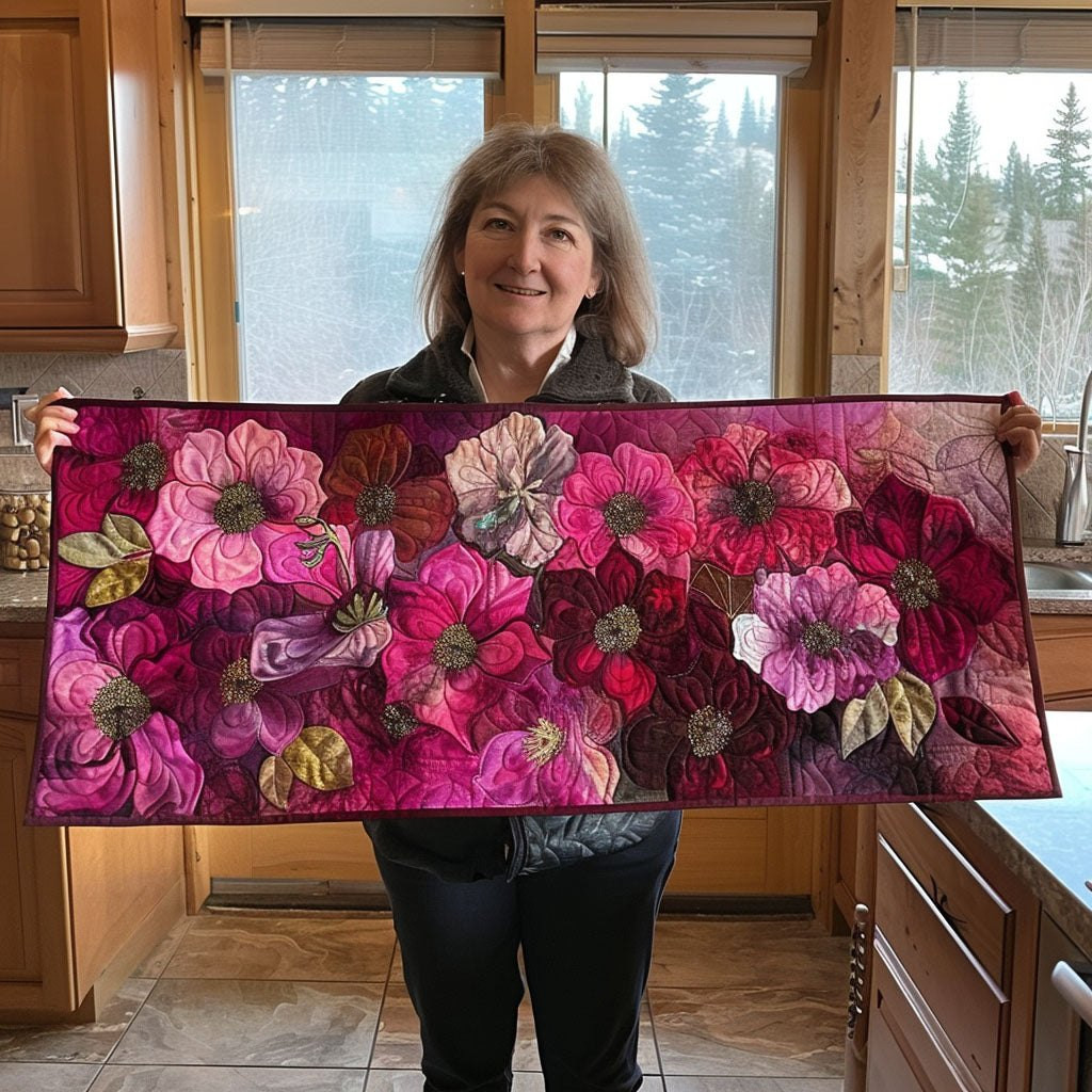 Blossom Burst Table Runner - Made to Order TABLE928
