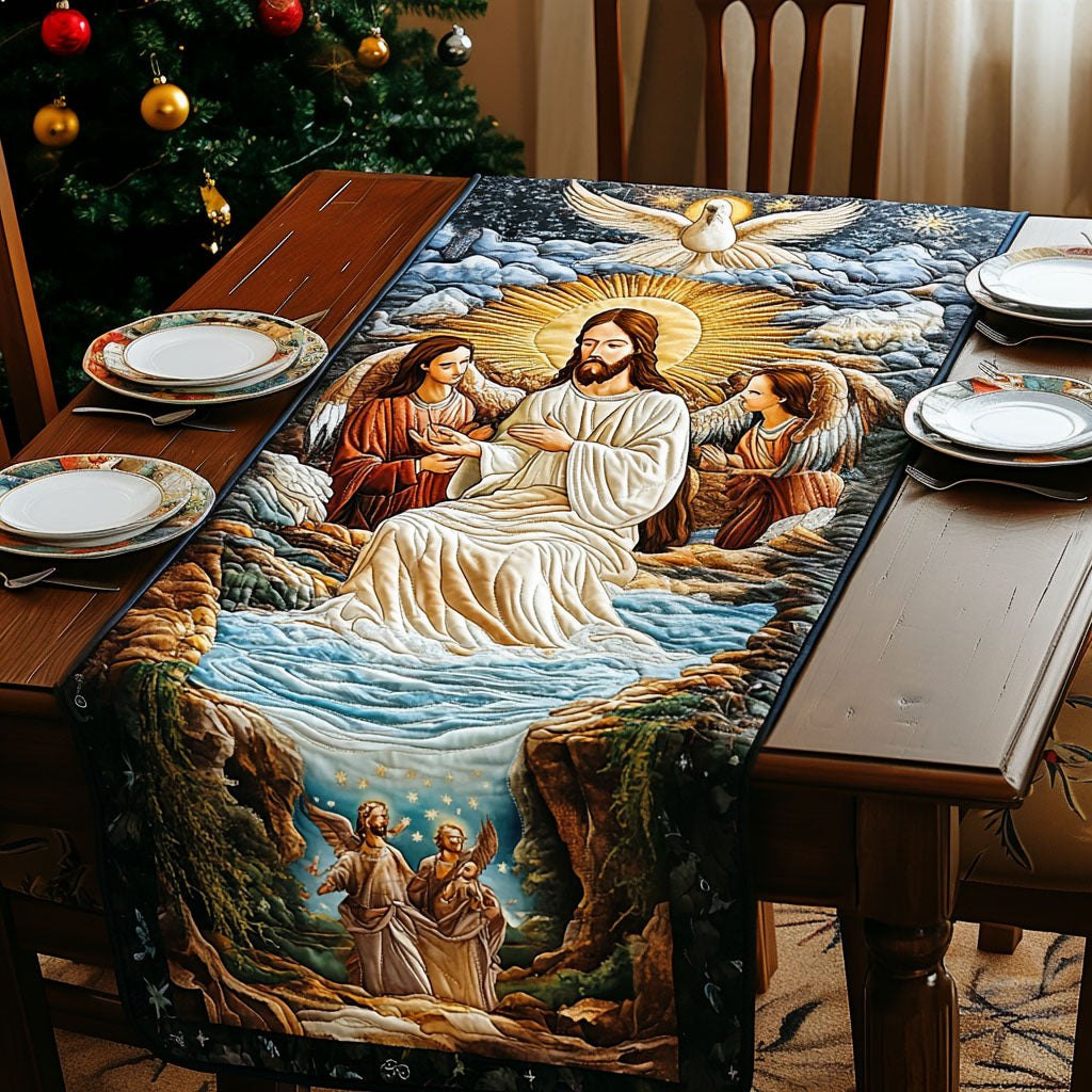 Blessed Savior Table Runner - Made to Order TABLE928