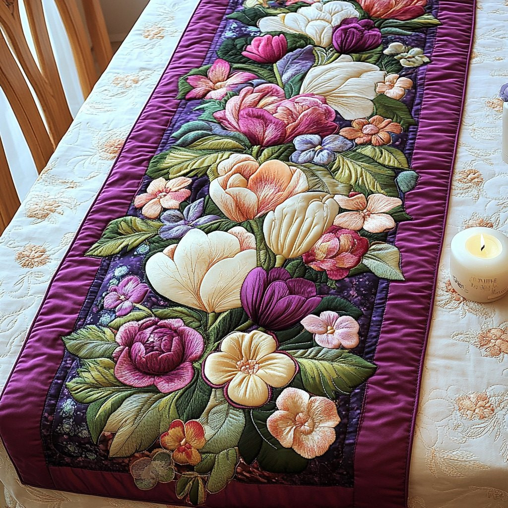 Blossom Bloom Table Runner - Made to Order TABLE928
