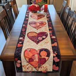 Blissful Valentine Table Runner - Made to Order TABLE928