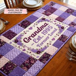 Blooming Mom Table Runner - Made to Order TABLE928
