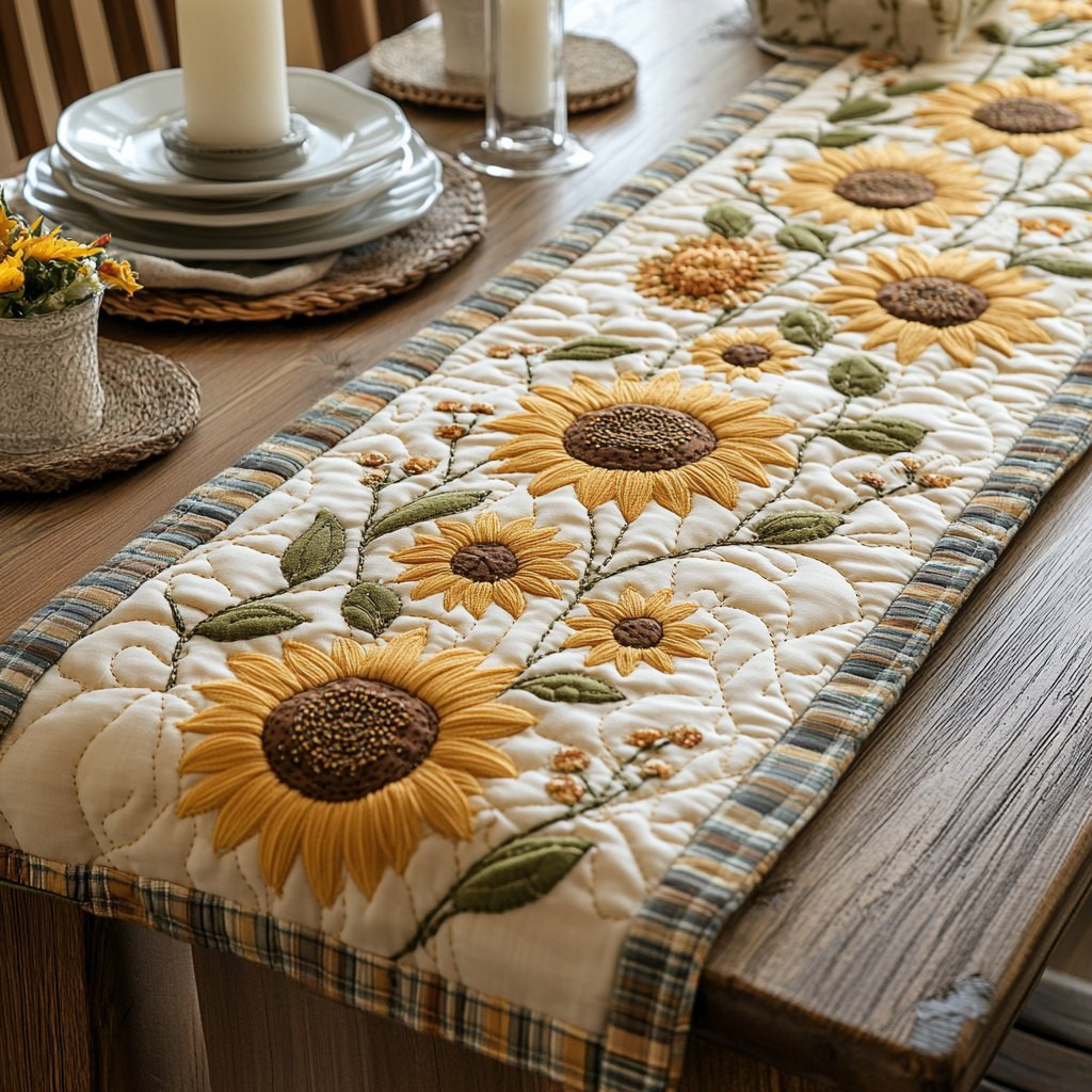 Blooming Brilliance Table Runner - Made to Order TABLE928
