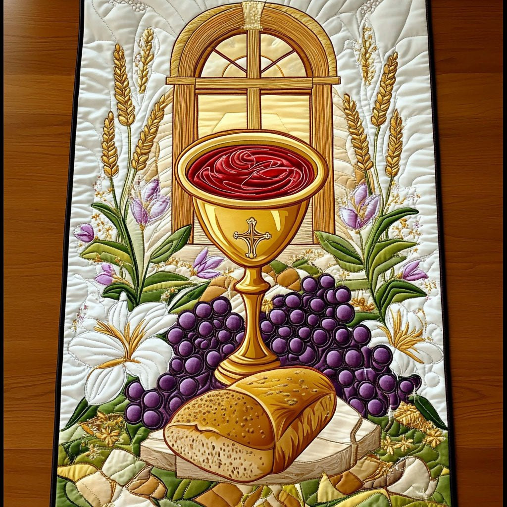 Blessed Offering Table Runner - Made to Order TABLE928