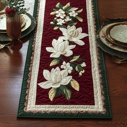 Bloom of Elegance Table Runner - Made to Order TABLE928