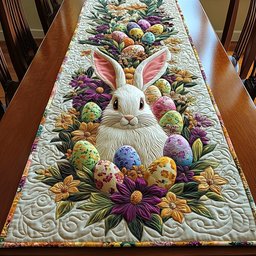 Blooming Bunny Table Runner - Made to Order TABLE928