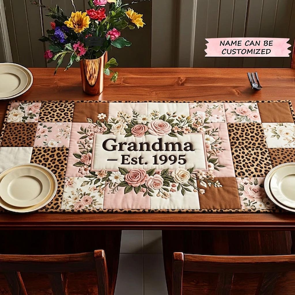 Bloom for Mom Table Runner - Made to Order TABLE928