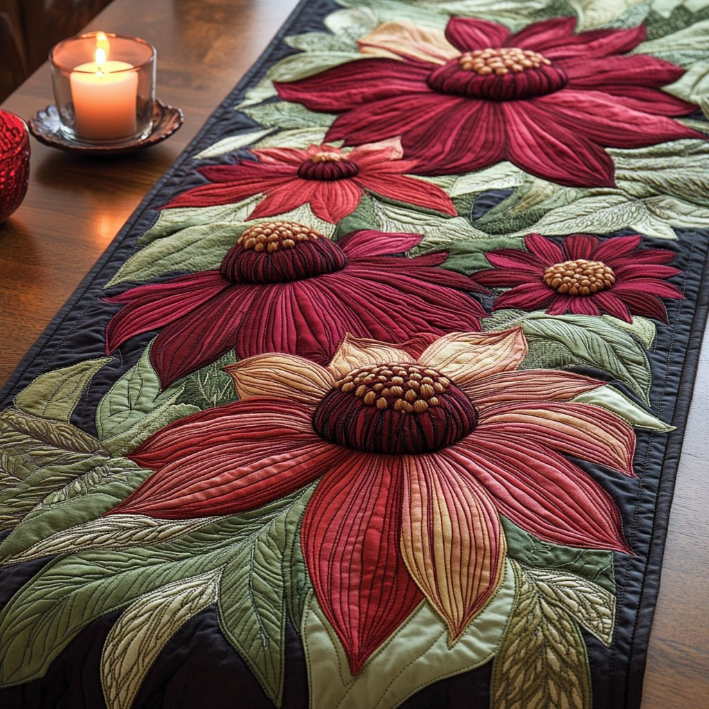 Bloom Radiance Table Runner - Made to Order TABLE928