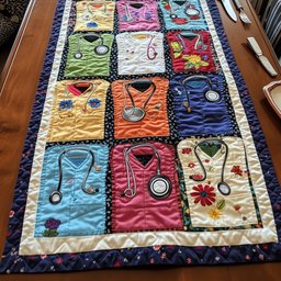 Bloomcare Scrub Table Runner - Made to Order TABLE928