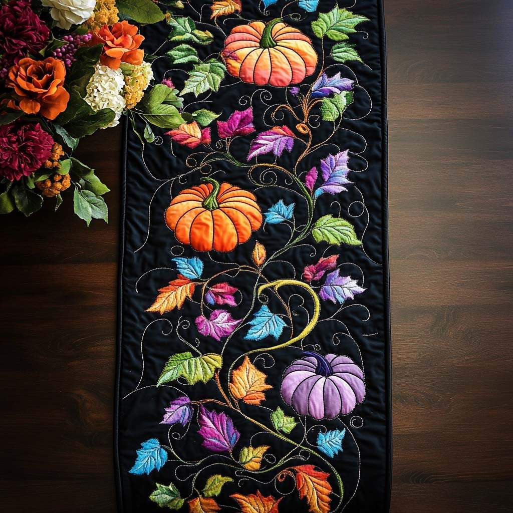 Blessed Pumpkin Days Table Runner - Made to Order TABLE928