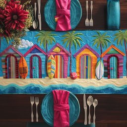 Beachside Escape Table Runner - Made to Order TABLE928