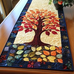 Autumnal Harmony Table Runner - Made to Order TABLE928