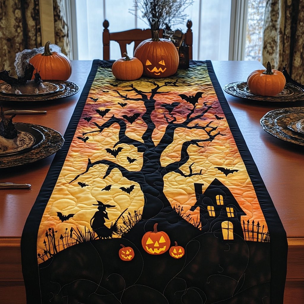 Bewitching Night Table Runner - Made to Order TABLE928