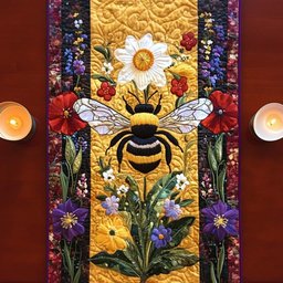 Bee Garden Table Runner - Made to Order TABLE928
