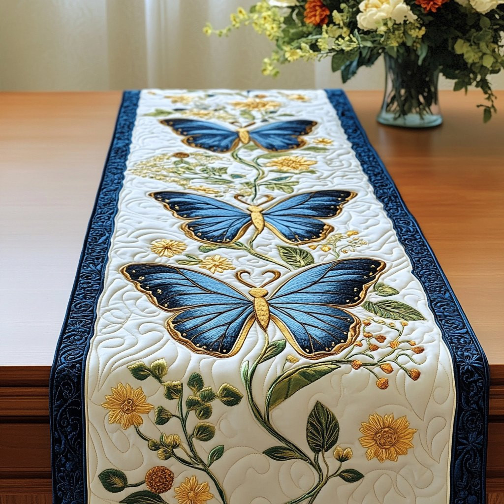 Azure Charm Table Runner - Made to Order TABLE928
