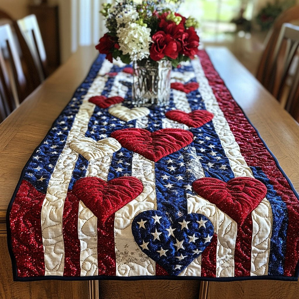 Banner Love Table Runner - Made to Order TABLE928