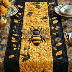 Beehive Elegance Table Runner - Made to Order TABLE928