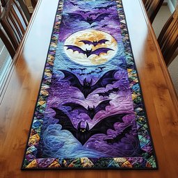 Bat Horizon Table Runner - Made to Order TABLE928