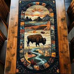 Bison Trail Table Runner - Made to Order TABLE928