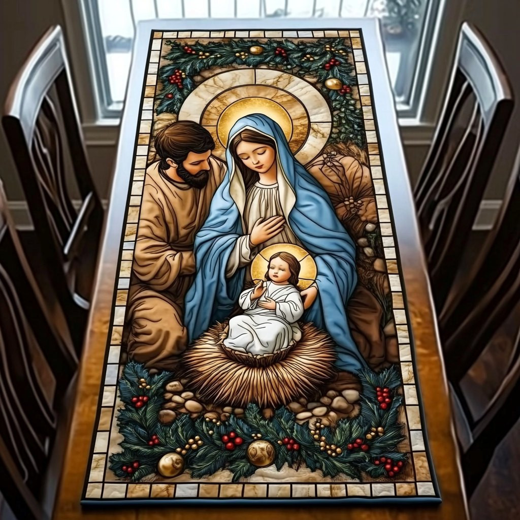 Bethlehem Guiding Light Table Runner - Made to Order TABLE928
