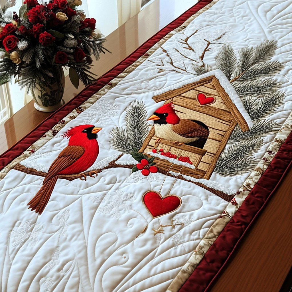Birdhouse Love Table Runner - Made to Order TABLE928