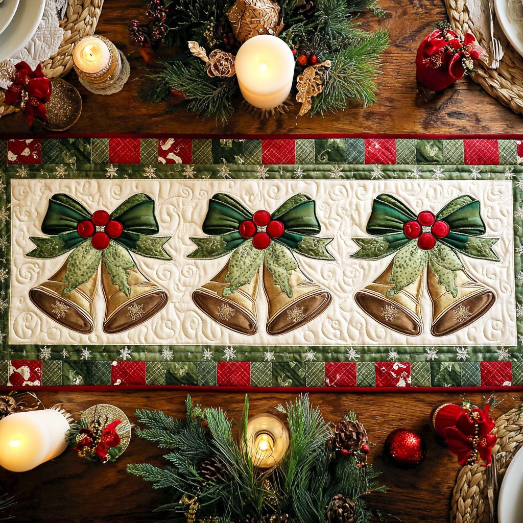 Bells of Solstice Table Runner - Made to Order TABLE928