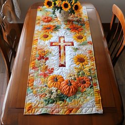 Autumn Crosslight Table Runner - Made to Order TABLE928
