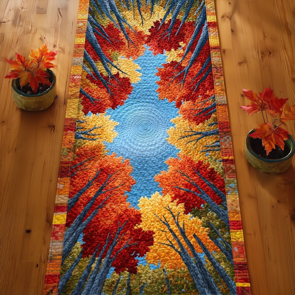 Autumn Sky Table Runner - Made to Order TABLE928