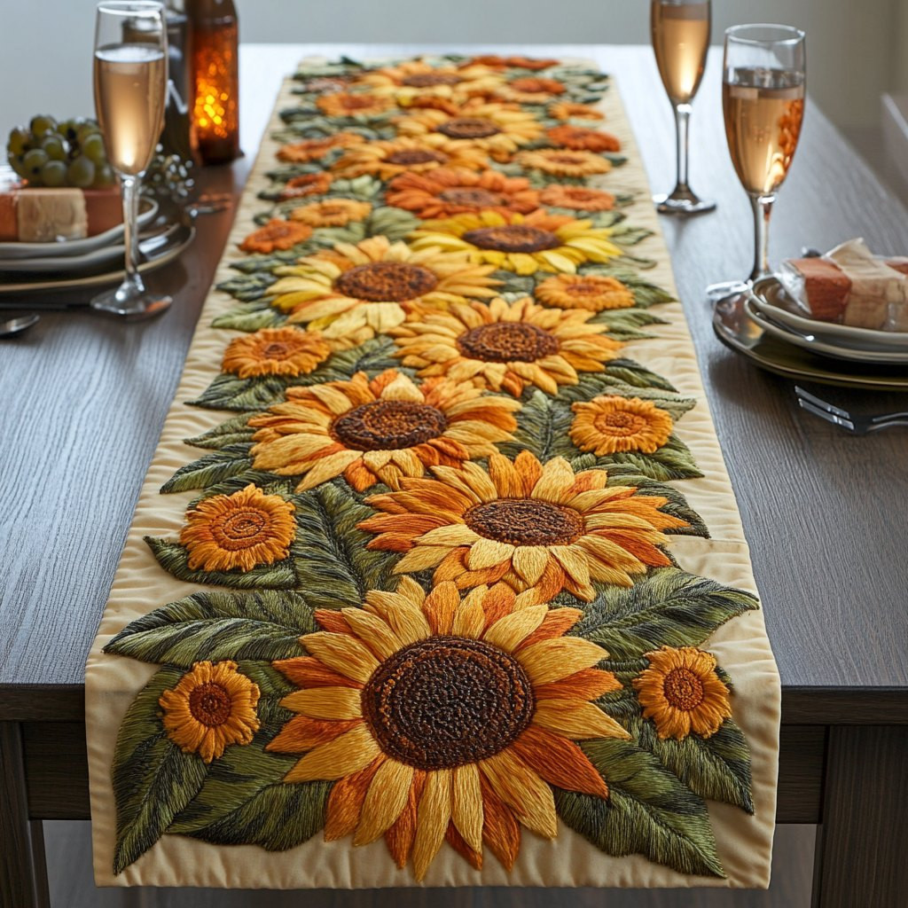 Autumn Rays Table Runner - Made to Order TABLE928