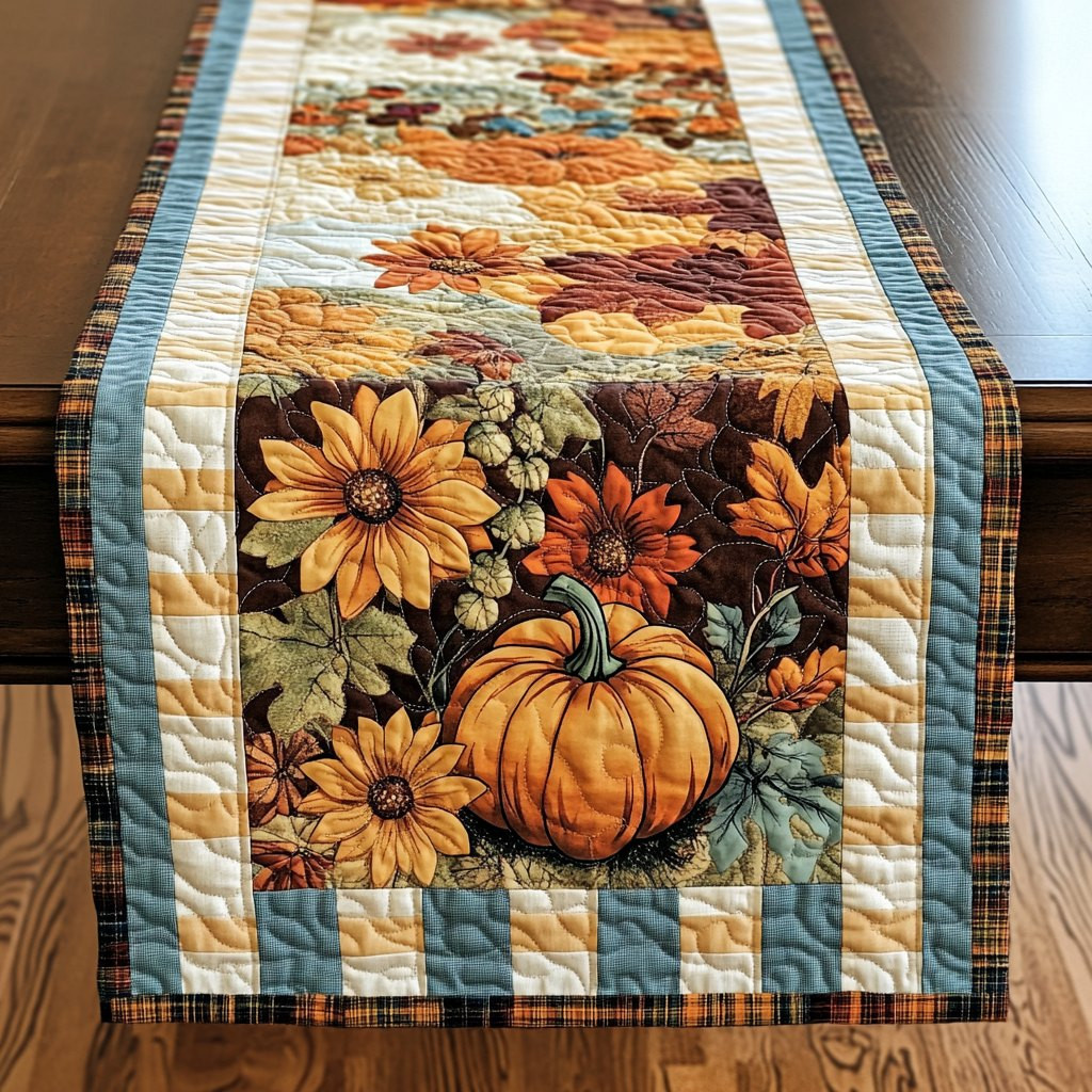 Autumn Radiant Tones Table Runner - Made to Order TABLE928