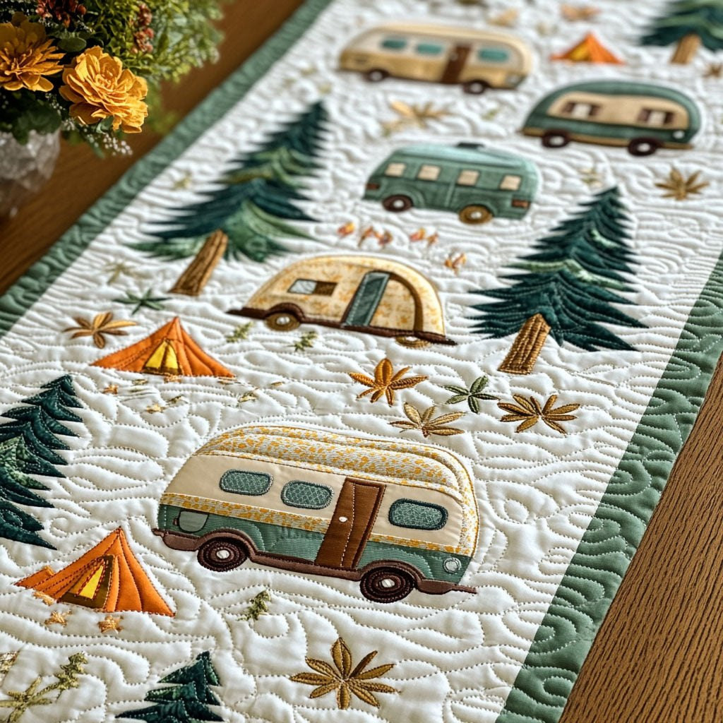 Autumn Caravan Table Runner - Made to Order TABLE928