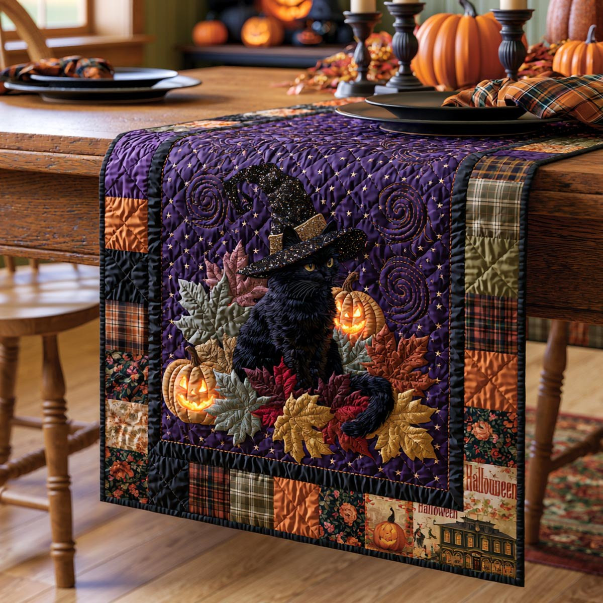 Autumn Spell Familiar Table Runner - Made to Order TABLE928