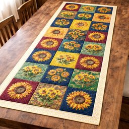 Autumn Sunfield Table Runner - Made to Order TABLE928
