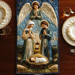 Angel Blessing Table Runner - Made to Order TABLE928
